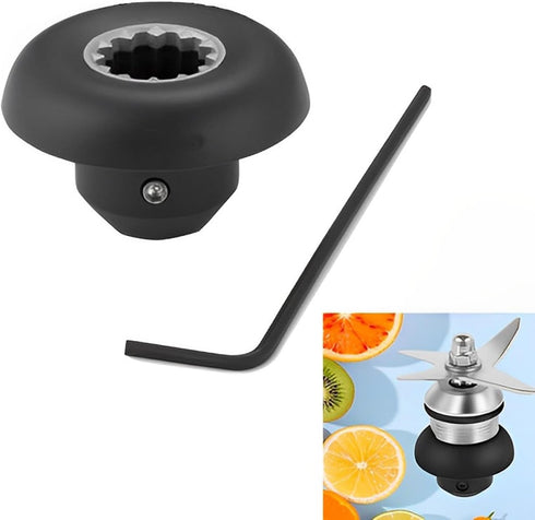 Juicer Drive Socket Kit Replacement Part, Kitchen Juicer Blender Repair Accessories Drive Socket Mushroom Head with Wrench Removal Tool Kit, Fit f...