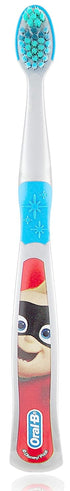 Hippie Hype Kids Manual Toothbrush, for Children and Toddlers 3+, Extra Soft Bristles - Pack of 6 (Characters Vary)...