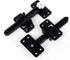 BQLZR 14x6cm Plastic Sectional Sofa Invisible Interlocking Sofa Connector Bracket with Hardware Rotate 360 Degree Pack of 6...