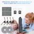 ?11pcs?silica gel Main brush + side brush + filter/dust bag/mop cloth compatible with Dreame x40 / x40 pro/ x40 Ultra/robot vacuum cleaner...