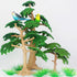 NUOBESTY Micro Landscape Decorations 3Pcs Miniature Cypress Tree Models Artificial Pine Tree Cypress Models Train Railways Architecture Landscape ...
