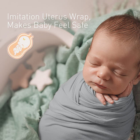2 Pack in 1 Newborn Baby Swaddle Blanket Unisex Swaddle Wrap Soft Silky Muslin Swaddle Blankets Neutral Receiving Blanket for Newborn Boys and Gir...