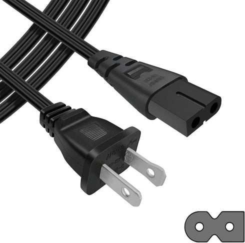 Sewing Machine Power Cord, Genuine 6ft AC Power Cord Singer Power Cord Sewing Machine Cable Compatible with Brother, Singer, Bernina, White, Baby-...