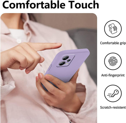 Compatible with Redmi Note 12 Pro Plus Case Silicone Liquid Dark Green, Soft Smooth Touch Xiaomi Redmi Note 12 Pro Plus Phone Case Silicone Shockp...