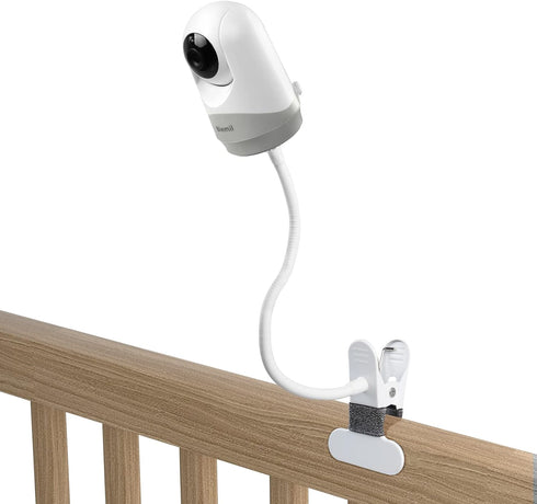 HOLACA Flexible Clip Mount for Hellobaby HB6550/HB65/HB66/HB248, Blemil Baby BL9052-2,JUAN2215 and VTimes302 Baby Monitor Camera Stand Bracket for...