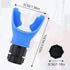 2-PCS Muscle Trainer, Portable Fitness Exercise Trainer, Easy-to-Clean and Reusable Exerciser Device to Improve Your Physical Fitness (Blue/RED)...