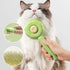 Andy's Orchids 2pcs Pet Hair Cleaner Brush, Pet Hair Cleaner Brush Self Cleaning Pet Hair Re mover Sunflower Shape Dog Brush Hair Removal Button C...