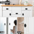 2-Pack Self-Stick Instant Cabinet Drawer Handles Pulls - Self-Adhesive Pull Handles Helper for Kitchen, Window, Sliding Closet, Bathroom, Mirror D...
