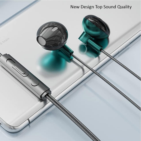 Kamon 4 Pack Earbuds Headphones with Remote & Mic, Earphones Wired Stereo in-Ear Bass for iPhone, Android, Smartphones, iPod, iPad, MP3, Fits All ...