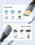 ANDTOBO USB Extension Cable 3.3ft, USB 3.0 Type A Male to Female Extender Cables High-Speed Data Transfer 5Gbps Compatible with Gamepad, Printer, ...