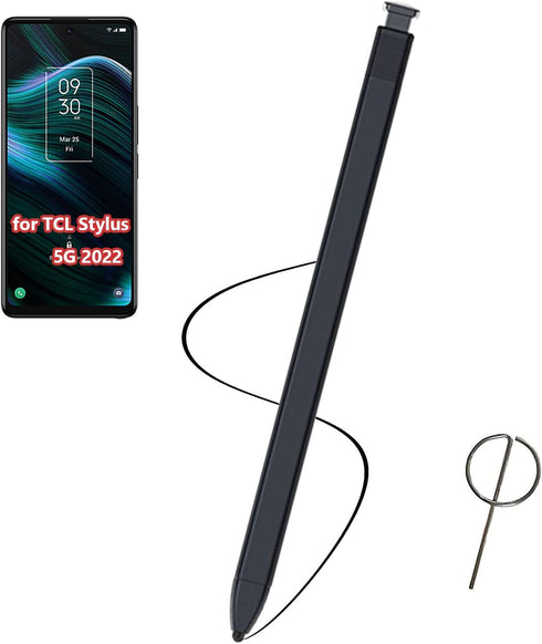 Stylus 5G Pen Replacement for TCL Stylus 5G T779W Version Stylus Pen with Eject Pin (Lunar Black)...
