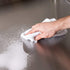 Bar Mop Kitchen Bathroom Cleaning Towels, Set of 6, Size 16” x 19”, First Quality, 100% Cotton, Brilliant White Color, Machine Washable...