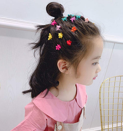 inSowni 120 Pack Flower Mini Hair Claw Clips Small Bang Barrettes for Baby Girls Toddlers Teens Kids...