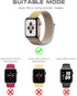 Waterproof Case for Apple Watch Series 6/5/4/SE 44mm, IP68 Waterproof Dustproof Snowproof Shockproof Impact Resistant Apple iWatch Full Body Prote...