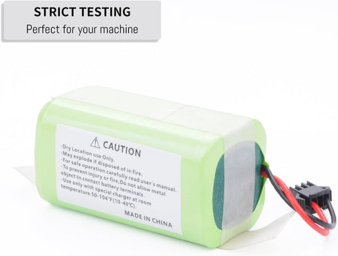 3400mah Li-ion Battery for Eufy RoboVac 11 11S 30 15C 15T 12 35C, for Ecovacs Deebot N79S N79S N95 DN622, for Hybrid G30 G20 R500 R450, for Goovi ...