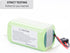 3400mah Li-ion Battery for Eufy RoboVac 11 11S 30 15C 15T 12 35C, for Ecovacs Deebot N79S N79S N95 DN622, for Hybrid G30 G20 R500 R450, for Goovi ...