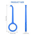 DLENP 25PCS Aligner Remover Tool, 5 Colors Clear Aligner Removal Tool for Invisalign Removable Retainers, Aligners,Braces Removal Kit...