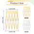 20PCS Small Hair Side Combs French Teeth Hair Combs for Women 5 Teeth Tiny Hair Clip Combs Silver and Gold Plain Blank Crafting DIY Slide Combs Br...