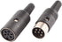 uxcell Pair Black DIN 6 Pin Female + Male Adapter Socket Audio AV Connector...