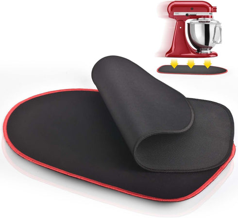 2 Pack Sliding Mat for Kitchenaid Mixer Stand Mixer Slider Mat Compatible with Kitchenaid 4.5-5 QT Stand Mixer, AirFryer, Other Small Appliances,1...