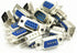 XJSXZC Computer DB Male Female Solder Type Adapter D-SUB Connector 10 Pairs (DB9)...