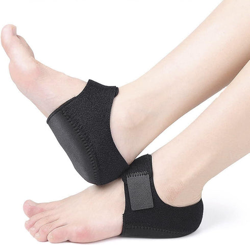 Plantar Fasciitis Relief Heel Pain Heel Cups for Women and Men, Shock Absorption Heel Cushion Heel Sleeves Heel Protectors Pads, Heel Support for ...