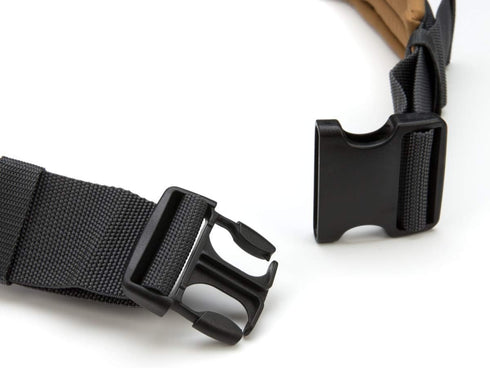 Dickies Heavy-Duty Padded Work Belt for Contractors, Quick-Release Buckle, Adjustable, 3-Inch Width, Holds Most Tool Belt Pouches, Grey/Tan...