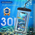 Waterproof Phone Pouch 4Pack, Floating Underwater Phone Case Dry Bag Lanyard Universal IPX8 for iPhone 15 14 13 Pro Max Plus Samsung Galaxy S24 Ul...