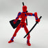 (Assembly Completed) 3D Printed Figure 5.54-inch Dummy13 with Weapon Expansion Set, Full Body Mechanical Movable Toy, Desk Decoration. (Red)...