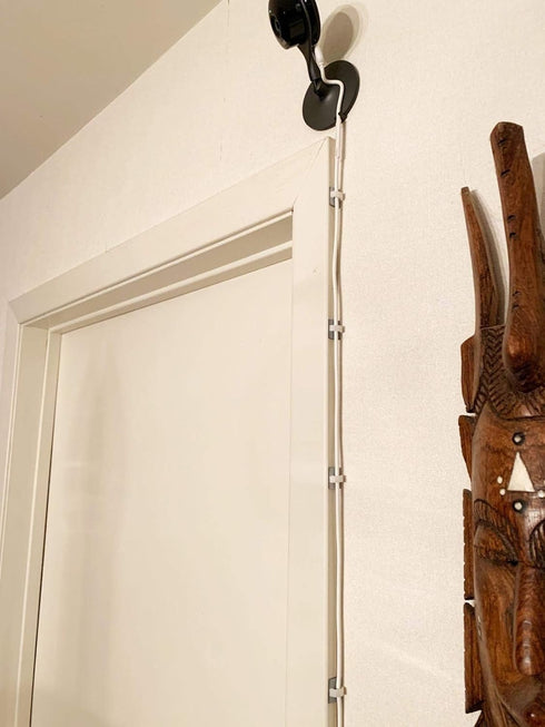 3M Cable Clips Self Adhesive Cord Organizer, Wire Holder Clamp Management Sticky for Desk Car Dash Cam Tables Wall, White 50pcs...