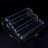 evron Pantry Organization and Storage Clear Plastics Spice Rack Organizer for Cabinet & Countertop (ASSEMBLY REQUIRED) 3 Tier Organizer Versatile ...