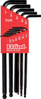 EKLIND 13211 Ball-Hex-L Key allen wrench - 11pc set SAE Inch Sizes .050-1/4 Long series...