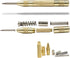 2 Pack Automatic Center Punch, Pamiso 5.1 Inch Spring Loaded Drill Punch Tool,Brass Window Spring Punch Tool, Fixed Point & Car Window Glasses Bre...