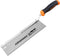 JORGENSEN 10" Dovetail Reversible Saw, Professional Cutting Jamb Saw, 13TPI Double Ground Teeth Flush Cut Saw Spring Loaded Design Cranked Soft Ha...