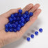10mm Original Blue Agate Loose Semi Precious Beads Round Smooth Gemstones SpacerBeads for Jewelry Making 100PCS (10mm 100Beads, Blue Agate)...