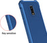for BLU View 4 case, with Tempered Glass Screen Protector 360 Full-Body Soft TPU Bumper Shockproof Silicone Protective Phone Cover Case for BLU Vi...