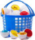 Prextex Easter Eggs Educational Puzzle in a Basket (12 Eggs) - Baby Easter Basket Toddler Boy Toy, Gifts Surprise Fidget Toys Pack Brand, Mini Toy...