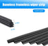 4 PCS Car Windshield Wiper Blade, 26In Universal Toughness Rubber Wiper Blades Refills, Adjustable Wiper Rubber Refill for Most Cars, SUVs, Trucks...
