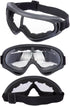Motorcycle Goggles - Glasses Set of 2 - Dirt Bike ATV Motocross Anti-UV Adjustable Riding Offroad Protective Combat Tactical Military Goggles for ...