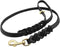 Leather Dog Leash 6ft*5/8"- Braided Dog Leash for Dogs, Heavy Duty Dog Leashes with Rotating Clasp, Soft Leather Dog Training Leash for Large, Med...
