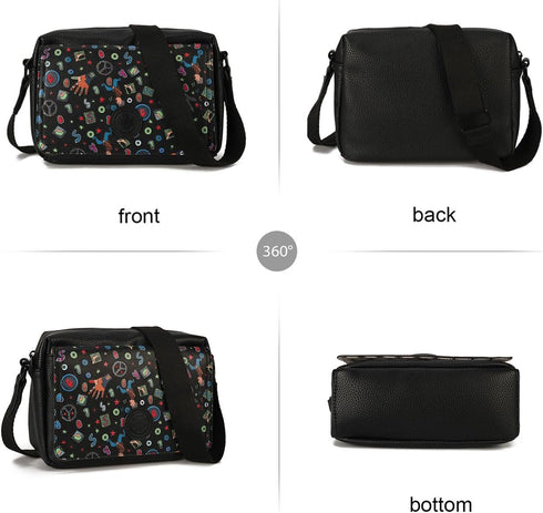 Small Crossbody Bags for Women Trendy Faux Suede Cross Body Purse and Handbags with Gultar Strap, Lightweight...