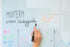 U Brands Liquid Glass Board Dry Erase Markers With Erasers, Set of 12, Black, Low-Odor, Bullet (3 mm) Point...