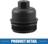 Engine Oil Filter Housing Cover Cap 11428507685 for BMW 328d 2.0L Diesel 2014-2018 Plastic Black...