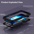 Waterproof Case for Samsung Galaxy A25,IP68 Waterproof Certified Shockproof Dustproof Snowproof Cover Full Body Heavy Duty Protection Fully Sealed...