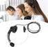 RJ9 Earphone, Ultra Lightweight Phone Headsets Noise Cancelling 150 Ohm Speaker for Office Landline Phone...