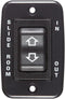 RV Designer S141, Slide In / Slide Out Contoured Switch, 20 Amp Continuous, 40 Amp Peak, Black, DC Electrical, 2.3 Inch...