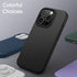 JETech Silicone Case for iPhone 15 Pro Max 6.7-Inch, Silky-Soft Touch Full-Body Protective Phone Case, Shockproof Cover (Black)......