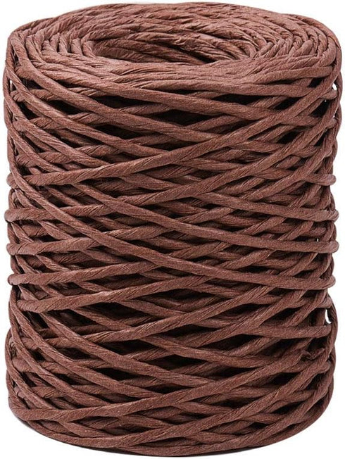 PH PandaHall 2mm Floral Bind Wire, 162ft Wrap Twine Vine Wire Rustic Christmas Wrapping Wire Portable Binding Wire Paper Twine for Wedding Flower ...