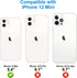 FANXI Skeleton Bear Phone Case Compatible with iPhone 12 Mini - Shockproof Protective Cute Cool Bear Designed for Case 12 Mini 5.4 Inch Case for M...