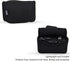 JJC Soft Neoprene Digital Camera Case Pouch Compact Bag Protector with Anti-Lost Inner Strap for Sony ZV-E10 A6500 A6400 A6300 A6100 A6000 A5500 A...